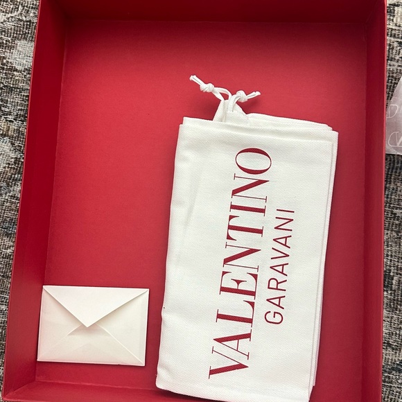 Valentino Black Loafers with Gold Detail - Picture 4 of 6